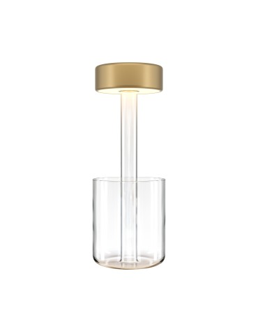 Maytoni AI Collaboration Lampa Akumulatorowa Stołowa LED 3W 120lm Złoty MOD229TL-L3G3K1