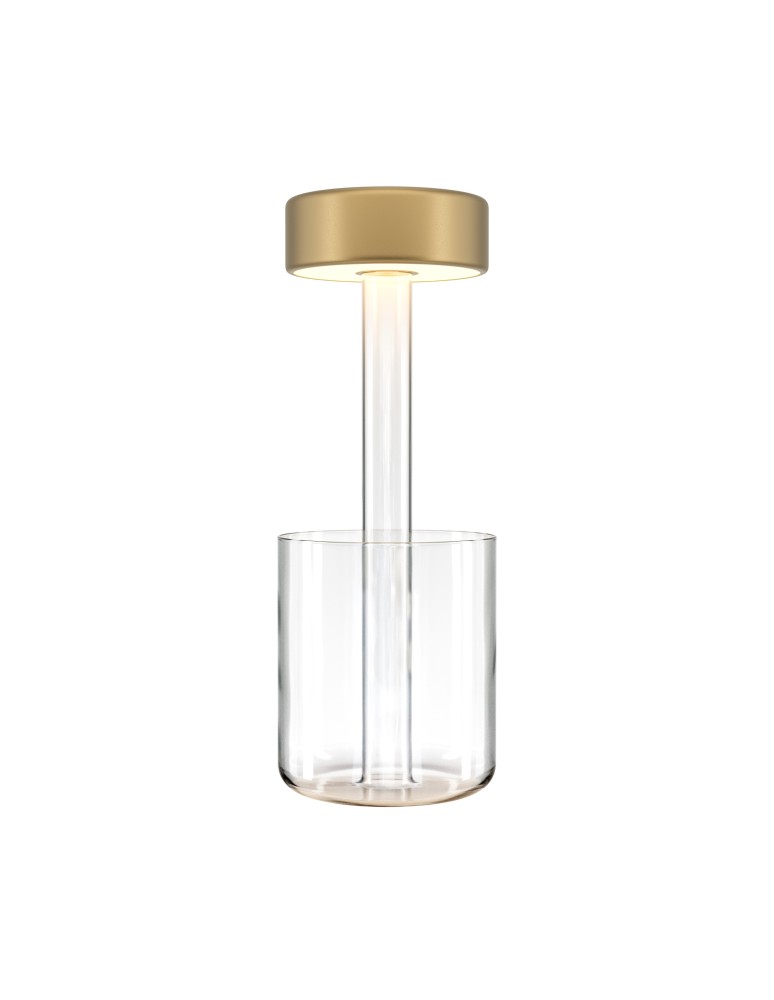 Maytoni AI Collaboration Lampa Akumulatorowa Stołowa LED 3W 120lm Złoty MOD229TL-L3G3K1
