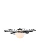 Lampy wiszące loftowe - ITALUX Alison Czarny Wisząca 1xE27 40W MDM-4001/1 BK - product 1