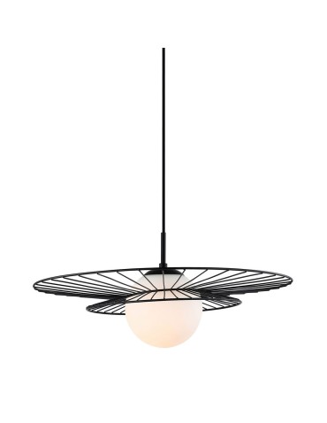ITALUX Alison Czarny Wisząca 1xE27 40W MDM-4001/1 BK