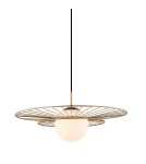 Lampy wiszące loftowe - ITALUX Alison Złoty Wisząca 1xE27 40W MDM-4001/1 GD - product 1