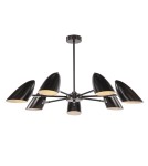 Maytoni Aida Żyrandol Nowoczesny 7xE14 40W Czarny MOD033PL-07B Maytoni Aida Żyrandol Nowoczesny 7xE14 40W Czarny MOD033PL-07B