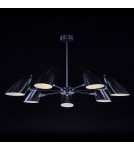 Maytoni Aida Żyrandol Nowoczesny 7xE14 40W Czarny MOD033PL-07B Maytoni Aida Żyrandol Nowoczesny 7xE14 40W Czarny MOD033PL-07B