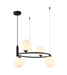 Lampy wiszące - ITALUX Amily Czarny Wisząca 4xG9 25W MDM-3974/4 BK - product 1