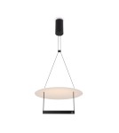 Lampy wiszące designerskie - Maytoni Ambience Lampa Wisząca Designerska LED 23W 1000lm 3000K Czarny MOD280PL-L23B3K - product 1