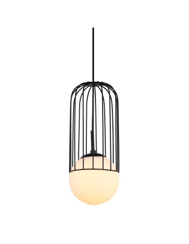 ITALUX Matty Czarny Wisząca 1xE27 40W MDM-3939/1 BK