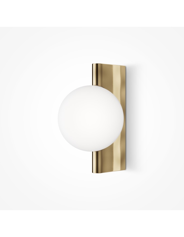 Kinkiety - Maytoni Avant-garde Kinkiet/Ścienna 1xG9 25W Mosiądz MOD324WL-01BS - product kolory-swiatla.pl 4