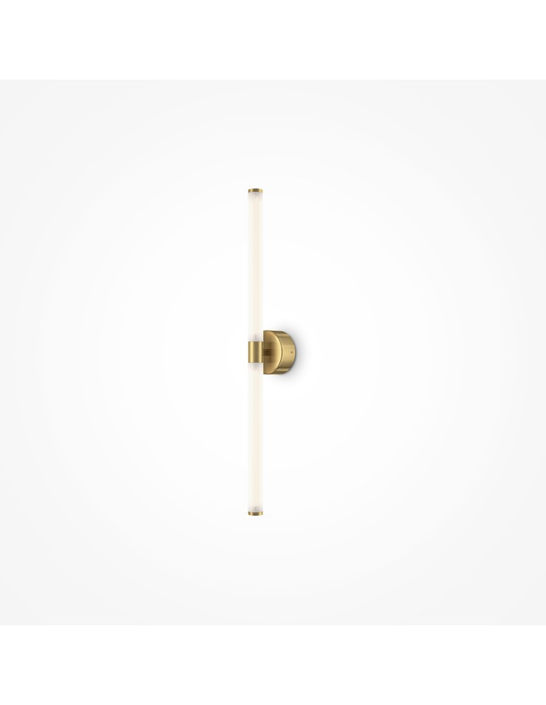 Kinkiety nowoczesne - Maytoni Axis Kinkiet/Ścienna LED 16W 1400lm 3000K Złoty MOD106WL-L16G3K - product kolory-swiatla.pl 3