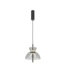 Maytoni Bangkok Lampa Wisząca Designerska Szklana LED 12W 1200lm 3000K Czarny MOD185PL-L11B3K2 Maytoni Bangkok Lampa Wisząca Designerska Szklana LED 12W 1200lm 3000K Czarny MOD185PL-L11B3K2