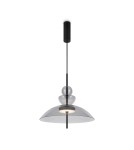 Lampy wiszące designerskie - Maytoni Bangkok Lampa Wisząca Designerska Szklana LED 12W 1200lm 3000K Czarny MOD185PL-L11B3K3 - product 1