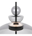 Lampy wiszące designerskie - Maytoni Bangkok Lampa Wisząca Designerska Szklana LED 12W 1200lm 3000K Czarny MOD185PL-L11B3K3 - product 2