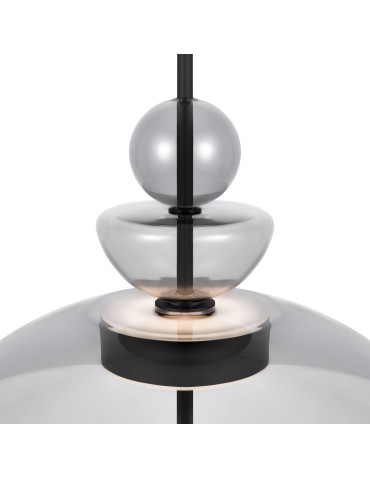 Maytoni Bangkok Lampa Wisząca Designerska Szklana LED 12W 1200lm 3000K Czarny MOD185PL-L11B3K3 - produkt 2