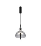 Maytoni Bangkok Lampa Wisząca Designerska Szklana LED 12W 1200lm 3000K Czarny MOD185PL-L6B3K4 Maytoni Bangkok Lampa Wisząca Designerska Szklana LED 12W 1200lm 3000K Czarny MOD185PL-L6B3K4