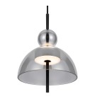 Maytoni Bangkok Lampa Wisząca Designerska Szklana LED 12W 1200lm 3000K Czarny MOD185PL-L6B3K4 Maytoni Bangkok Lampa Wisząca Designerska Szklana LED 12W 1200lm 3000K Czarny MOD185PL-L6B3K4