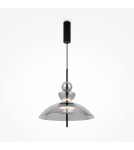 Maytoni Bangkok Lampa Wisząca Designerska Szklana LED 12W 1200lm 3000K Czarny MOD185PL-L6B3K6 Maytoni Bangkok Lampa Wisząca Designerska Szklana LED 12W 1200lm 3000K Czarny MOD185PL-L6B3K6