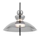 Maytoni Bangkok Lampa Wisząca Designerska Szklana LED 12W 1200lm 3000K Czarny MOD185PL-L6B3K6 Maytoni Bangkok Lampa Wisząca Designerska Szklana LED 12W 1200lm 3000K Czarny MOD185PL-L6B3K6