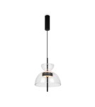 Maytoni Bangkok Lampa Wisząca Designerska Szklana LED 12W 1200lm 3000K Czarny MOD185PL-L6B3K2 Maytoni Bangkok Lampa Wisząca Designerska Szklana LED 12W 1200lm 3000K Czarny MOD185PL-L6B3K2