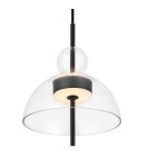 Maytoni Bangkok Lampa Wisząca Designerska Szklana LED 12W 1200lm 3000K Czarny MOD185PL-L6B3K1 Maytoni Bangkok Lampa Wisząca Designerska Szklana LED 12W 1200lm 3000K Czarny MOD185PL-L6B3K1