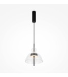 Maytoni Bangkok Lampa Wisząca Designerska Szklana LED 12W 1200lm 3000K Czarny MOD185PL-L6B3K1 Maytoni Bangkok Lampa Wisząca Designerska Szklana LED 12W 1200lm 3000K Czarny MOD185PL-L6B3K1