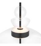Maytoni Bangkok Lampa Wisząca Designerska Szklana LED 12W 1200lm 3000K Czarny MOD185PL-L6B3K3 Maytoni Bangkok Lampa Wisząca Designerska Szklana LED 12W 1200lm 3000K Czarny MOD185PL-L6B3K3