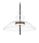 Maytoni Bangkok Lampa Wisząca Designerska Szklana LED 12W 1200lm 3000K Czarny MOD185PL-L6B3K3 Maytoni Bangkok Lampa Wisząca Designerska Szklana LED 12W 1200lm 3000K Czarny MOD185PL-L6B3K3