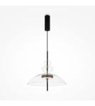 Maytoni Bangkok Lampa Wisząca Designerska Szklana LED 12W 1200lm 3000K Czarny MOD185PL-L6B3K3 Maytoni Bangkok Lampa Wisząca Designerska Szklana LED 12W 1200lm 3000K Czarny MOD185PL-L6B3K3
