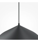 Maytoni Basic colors Lampa Wisząca Stożek 1xE27 40W Czarny MOD167PL-01B Maytoni Basic colors Lampa Wisząca Stożek 1xE27 40W Czarny MOD167PL-01B