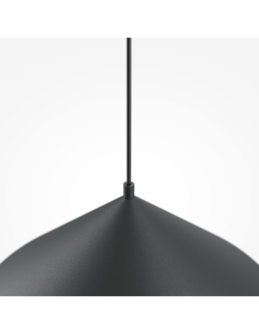 Maytoni Basic colors Lampa Wisząca Stożek 1xE27 40W Czarny MOD167PL-01B - produkt 2