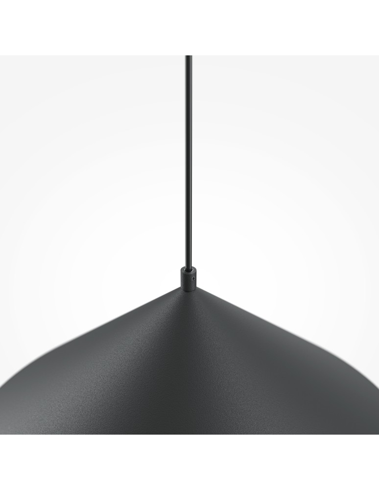 Maytoni Basic colors Lampa Wisząca Stożek 1xE27 40W Czarny MOD167PL-01B Maytoni Basic colors Lampa Wisząca Stożek 1xE27 40W Czarny MOD167PL-01B