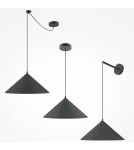 Maytoni Basic colors Lampa Wisząca Stożek 1xE27 40W Czarny MOD167PL-01B Maytoni Basic colors Lampa Wisząca Stożek 1xE27 40W Czarny MOD167PL-01B