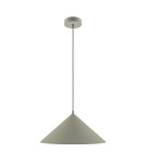 Maytoni Basic colors Lampa Wisząca Stożek 1xE27 40W Szary MOD167PL-01BG Maytoni Basic colors Lampa Wisząca Stożek 1xE27 40W Szary MOD167PL-01BG
