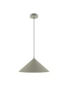 Maytoni Basic colors Lampa Wisząca Stożek 1xE27 40W Szary MOD167PL-01BG
