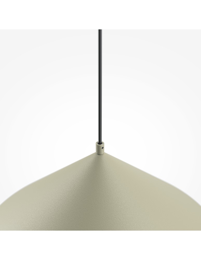 Maytoni Basic colors Lampa Wisząca Stożek 1xE27 40W Szary MOD167PL-01BG Maytoni Basic colors Lampa Wisząca Stożek 1xE27 40W Szary MOD167PL-01BG