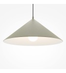 Maytoni Basic colors Lampa Wisząca Stożek 1xE27 40W Szary MOD167PL-01BG Maytoni Basic colors Lampa Wisząca Stożek 1xE27 40W Szary MOD167PL-01BG