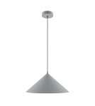 Maytoni Basic colors Lampa Wisząca Stożek 1xE27 40W Szary MOD167PL-01GR Maytoni Basic colors Lampa Wisząca Stożek 1xE27 40W Szary MOD167PL-01GR
