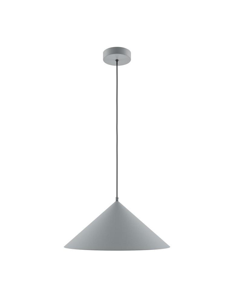 Maytoni Basic colors Lampa Wisząca Stożek 1xE27 40W Szary MOD167PL-01GR Maytoni Basic colors Lampa Wisząca Stożek 1xE27 40W Szary MOD167PL-01GR
