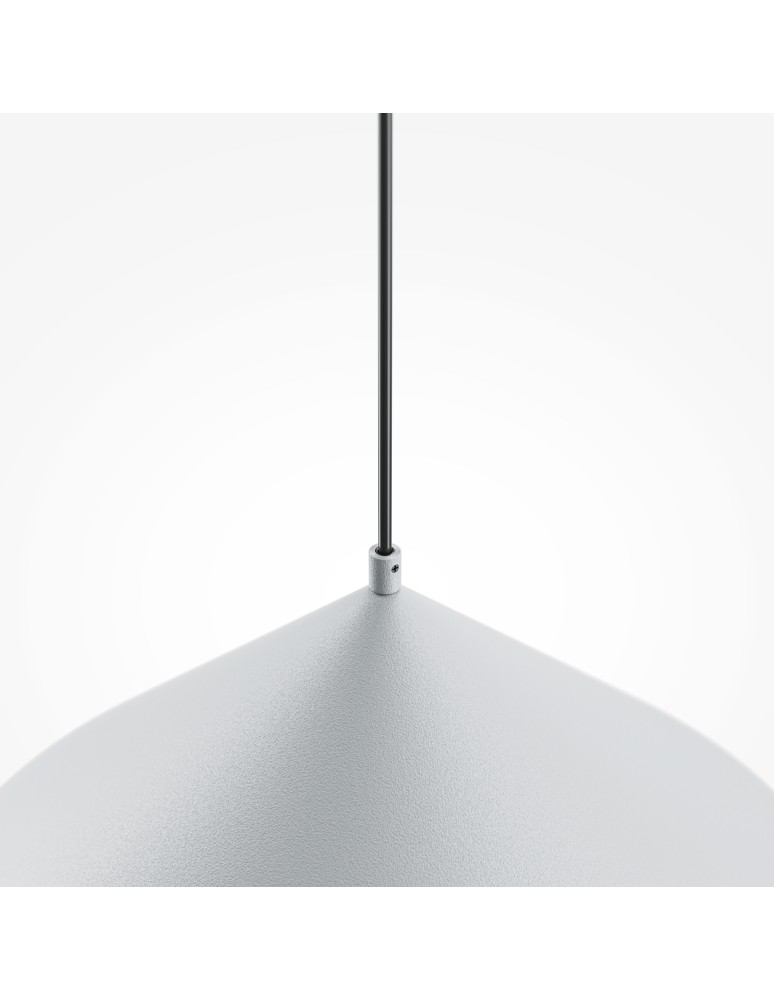 Maytoni Basic colors Lampa Wisząca Stożek 1xE27 40W Szary MOD167PL-01GR Maytoni Basic colors Lampa Wisząca Stożek 1xE27 40W Szary MOD167PL-01GR