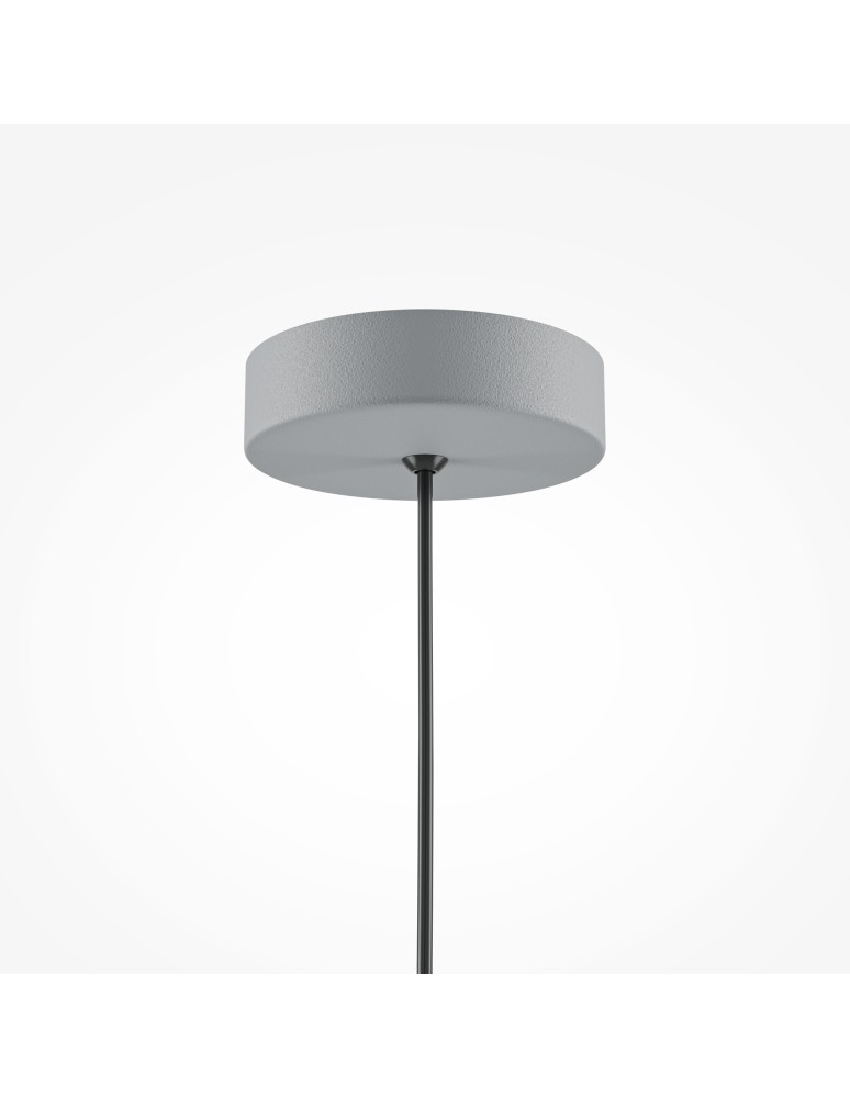 Maytoni Basic colors Lampa Wisząca Stożek 1xE27 40W Szary MOD167PL-01GR Maytoni Basic colors Lampa Wisząca Stożek 1xE27 40W Szary MOD167PL-01GR