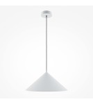 Lampy wiszące - Maytoni Basic colors Lampa Wisząca Stożek 1xE27 40W Biały MOD167PL-01W - product 4