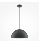 Maytoni Basic colors Lampa Wisząca Półkula 1xE27 40W Czarny MOD168PL-01B Maytoni Basic colors Lampa Wisząca Półkula 1xE27 40W Czarny MOD168PL-01B