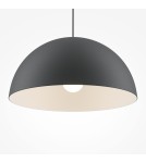 Maytoni Basic colors Lampa Wisząca Półkula 1xE27 40W Czarny MOD168PL-01B Maytoni Basic colors Lampa Wisząca Półkula 1xE27 40W Czarny MOD168PL-01B
