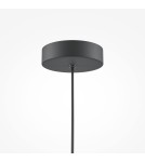 Maytoni Basic colors Lampa Wisząca Półkula 1xE27 40W Czarny MOD168PL-01B Maytoni Basic colors Lampa Wisząca Półkula 1xE27 40W Czarny MOD168PL-01B