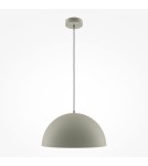 Maytoni Basic colors Lampa Wisząca Półkula 1xE27 40W Szary MOD168PL-01BG Maytoni Basic colors Lampa Wisząca Półkula 1xE27 40W Szary MOD168PL-01BG