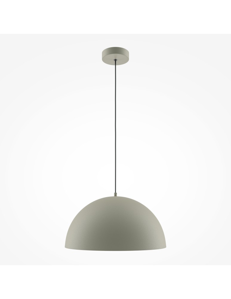 Maytoni Basic colors Lampa Wisząca Półkula 1xE27 40W Szary MOD168PL-01BG Maytoni Basic colors Lampa Wisząca Półkula 1xE27 40W Szary MOD168PL-01BG
