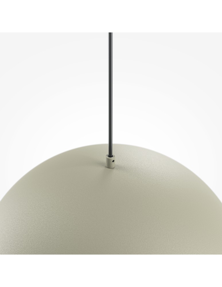 Maytoni Basic colors Lampa Wisząca Półkula 1xE27 40W Szary MOD168PL-01BG Maytoni Basic colors Lampa Wisząca Półkula 1xE27 40W Szary MOD168PL-01BG