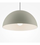 Maytoni Basic colors Lampa Wisząca Półkula 1xE27 40W Szary MOD168PL-01BG Maytoni Basic colors Lampa Wisząca Półkula 1xE27 40W Szary MOD168PL-01BG
