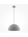 Maytoni Basic colors Lampa Wisząca Półkula 1xE27 40W Szary MOD168PL-01GR