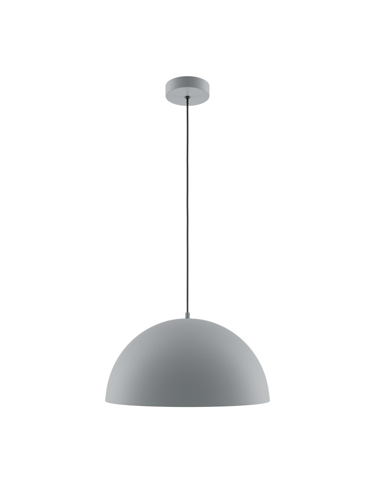Lampy wiszące - Maytoni Basic colors Lampa Wisząca Półkula 1xE27 40W Szary MOD168PL-01GR - product kolory-swiatla.pl 2