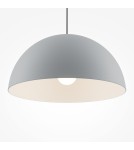 Lampy wiszące - Maytoni Basic colors Lampa Wisząca Półkula 1xE27 40W Szary MOD168PL-01GR - product 4