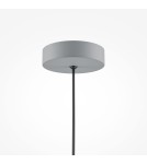 Lampy wiszące - Maytoni Basic colors Lampa Wisząca Półkula 1xE27 40W Szary MOD168PL-01GR - product 5